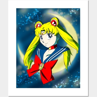 Sailor Moon Posters and Art